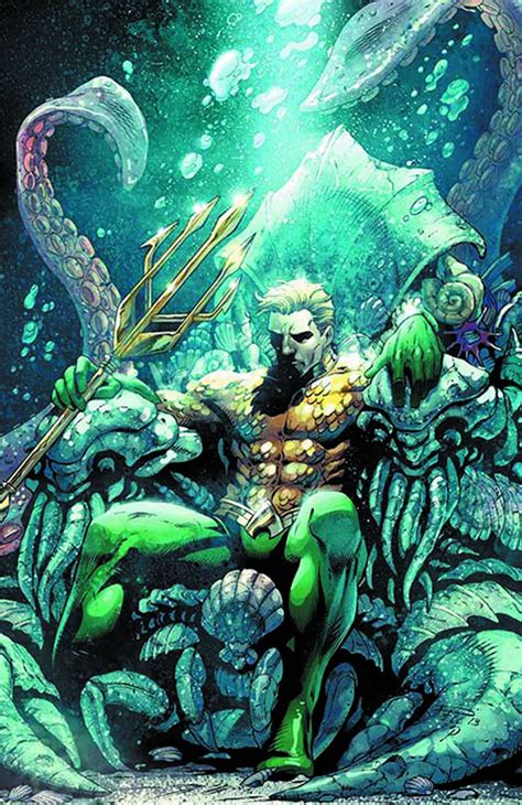 Aquaman On Throne Aquaman Dc Comics Aquaman Comic Dc Comics Heroes