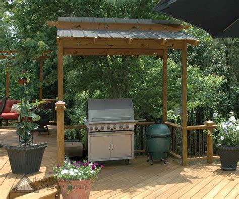 See more ideas about barbecue grill, barbecue, grilling. BBQ sheds - Terrace - Atlanta - by Atlanta Decking & Fence ...
