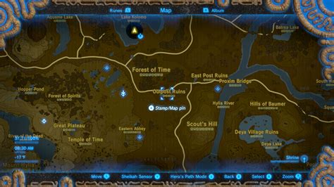 Zelda Breath Of The Wild Interactive Map Ign Bxediva