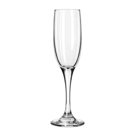 Libbey 3796 Flute Glass 6 Oz Tall