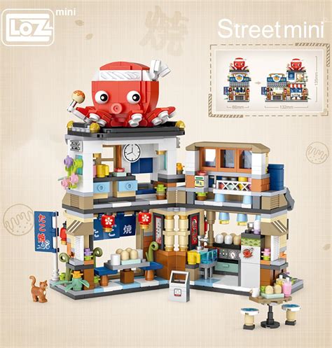 Loz Mini Blocks Japanese Mini Street Loz Mini Blocks