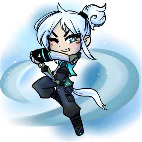 Chibi Fanart Of Jett The Valorant Agent Designs Are So Inspiring R