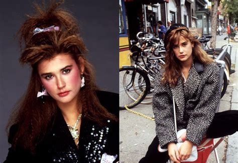 Demi Moore 80s Style 80s Fashion Beauty Girl Beauty Icons