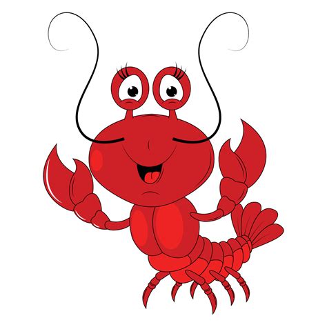 Cute Lobster Animal Cartoon 21335746 Vector Art At Vecteezy