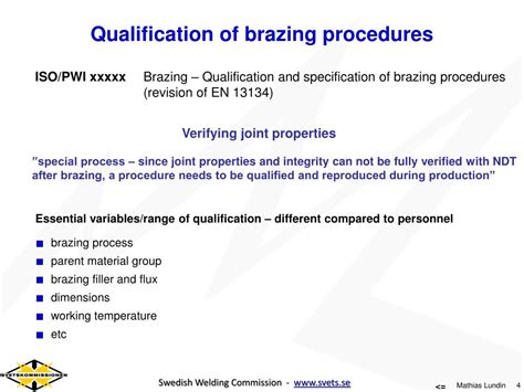Ppt Qualification For Brazing Powerpoint Presentation Free Download