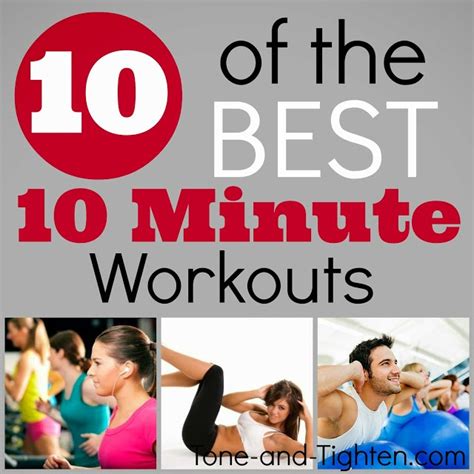 10 Minute Workout Blitz 5 Workouts Of 10 Minutes Or Less Weekly