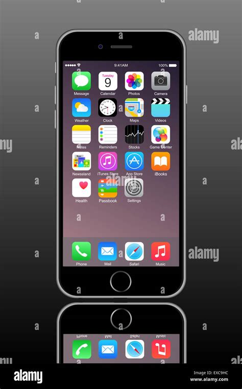 Apple Iphone 6 Stock Photo Alamy