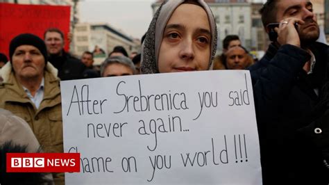 Srebrenica Survivors On Aleppo No Lessons Learned Bbc News
