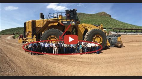 The Worlds Biggest Wheel Loader Caterpillar 994k Cat Loader