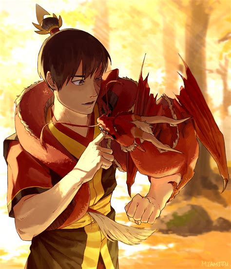 Zuko And His Dragon By Miamitu Rthelastairbender
