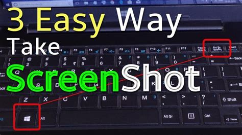 Take Screenshot Windows 10 Shortcut