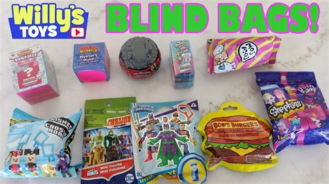 Kid Opening 10 Blind Bag Surprise Toys Youtube