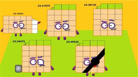 Numberblocks Band Thirty Seconds 75 Color Numbers 45 Way Up High In