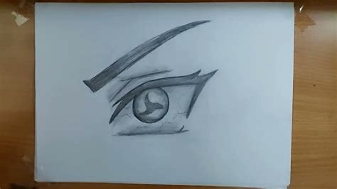 How To Draw Itachis Rinnegan Simple Anime Eye Full Tutorial