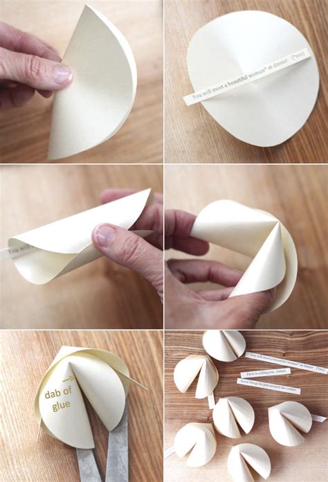 Fortune Cookie Paper Template