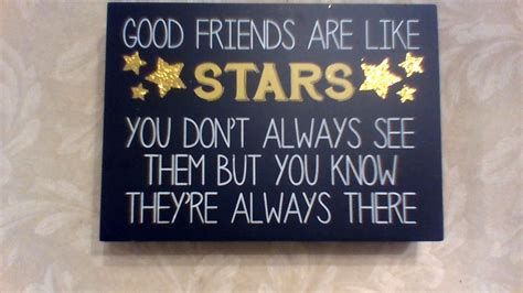 Oh How Great It Is To Have God Give Us Friends Good Friends Are Like Stars Art Quotes