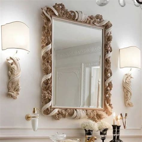 Rectangular Designer Wall Mirror Thickness 12 To 15 Mm Rs 550 Id