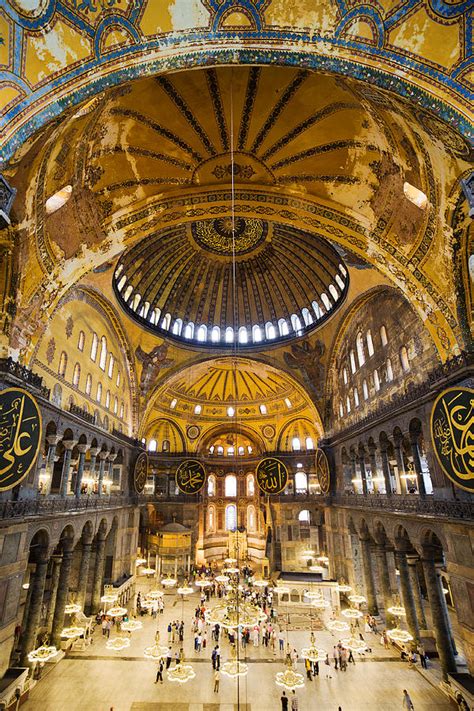 Hagia Sophia Interior Photograph By Artur Bogacki
