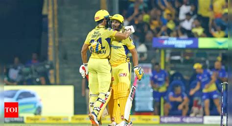 Mi Vs Csk Ipl 2023 Highlights All Round Chennai Thrash Mumbai By 7