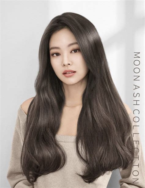 Brown Hair Korean Black Brown Hair Korean Hair Color Long Black Hair