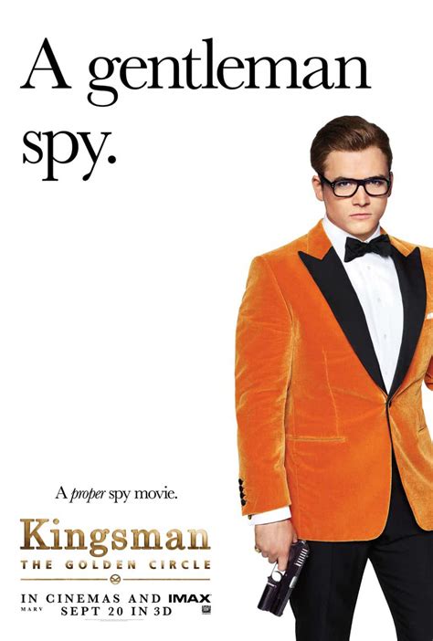 kingsman 2 the golden circle movie character posters and poster teaser trailer
