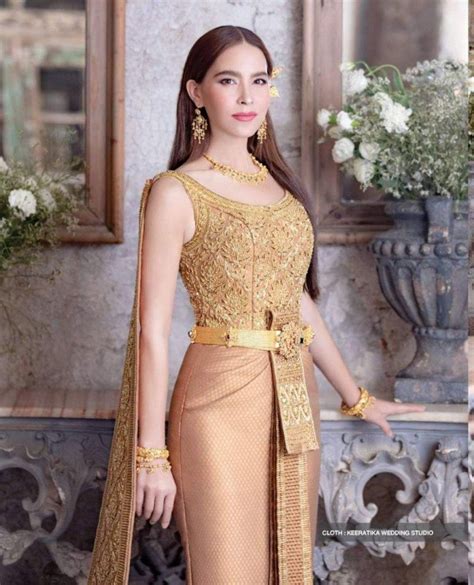 Thai Wedding Dress Thailand 🇹🇭 Peplum Dress Sleeveless Dress Bodycon Dress Thai Wedding