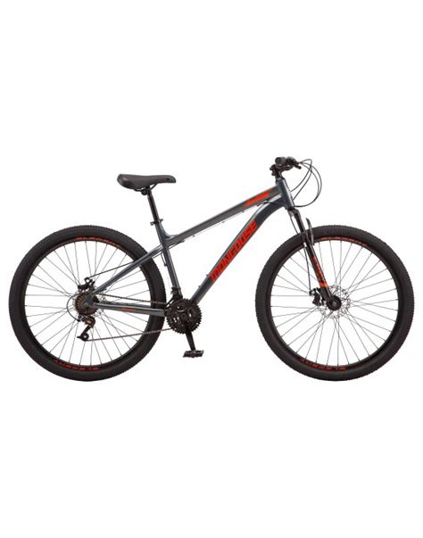 Mongoose Durham Mountain Bike 21 Speeds 29 Inch Wheels Gray Mens