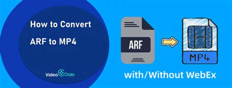 How To Convert ARF To MP4 With Without WebEx Videosolo Net