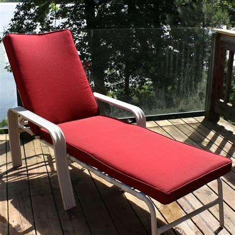 Buy Sunnydaze Indooroutdoor Patio Chaise Lounge Cushion Weather And