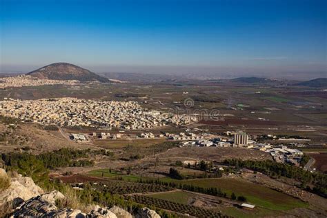 A View Of Nazareth In Holy Land Stock Photo Image Of Palestine