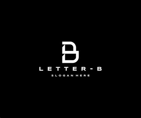 Free Vector Blue Letter B Logo