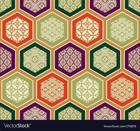 Seamless Traditional Japanese Pattern Royalty Free Vector