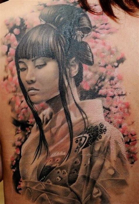 Geishas Simbolismo Origen Y 60 Ideas Para Tatuarse Geisha Tattoo