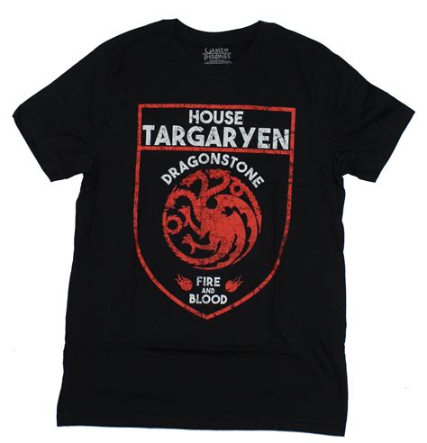 Isaac Morris Game Of Thrones Mens T Shirt House Targaryen