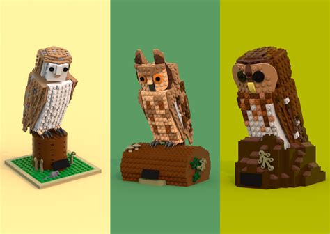 Lego Ideas Barn Owl Tyto Alba