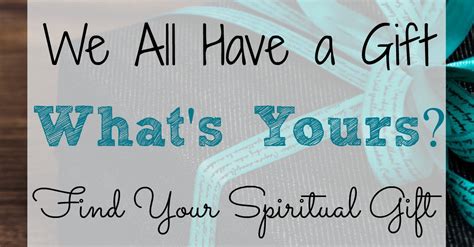 Maybe you would like to learn more about one of these? Spiritual Gift Assessment | Find Your Gift - Loving Christ