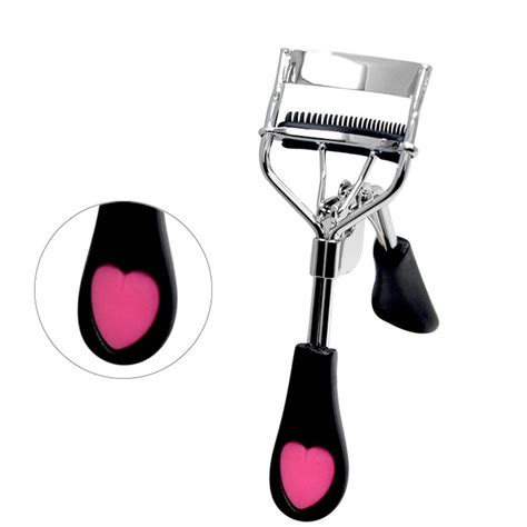 eyelash curler with brush mascara muffle false eyelashes accessory best professional tool for