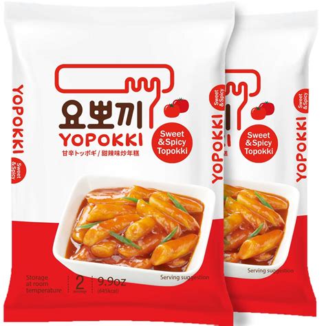 Buy Yopokki Sweet And Mild Spicy Tteokbokki Pack I Korean Topokki Instant