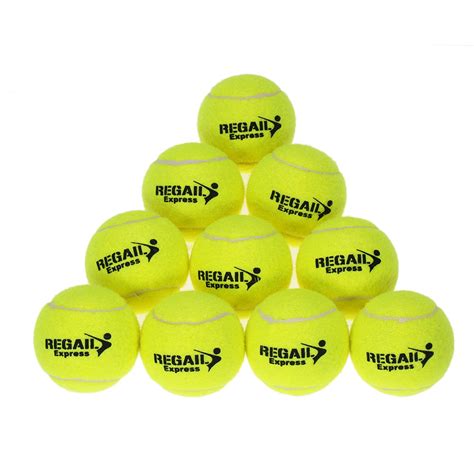 10pcsbag Tennis Training Ball Practice High Resilience Training