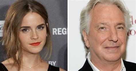 Emma Watson Attacked For Tweeting Alan Rickman Quote Supporting