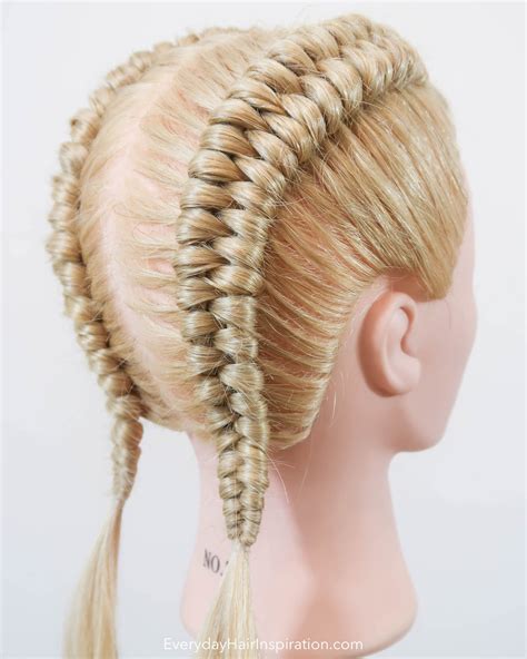 Double Dutch Infinity Braid For Beginners Everyday Hair Inspiration
