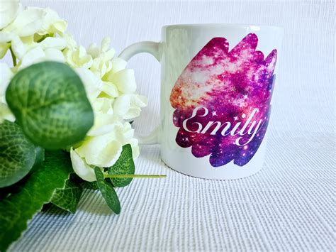 Galaxy Mug Personalised For Him For Her Coffee Lovers Mug Etsy UK