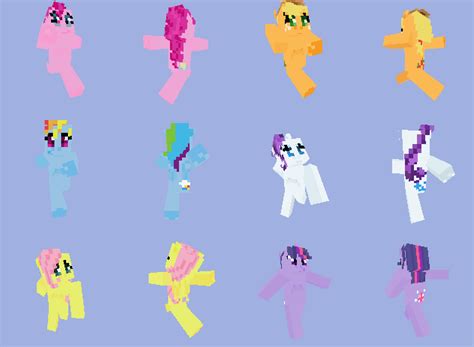 My Little Pony Minecraft Minecraft Skins My Little Pony My Lil Pony