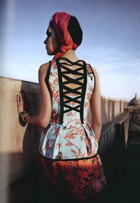 Beautiful Editorial In Bergdorf Goodman S Spring Magazine Featuring Nanette S Breakbeat Top And