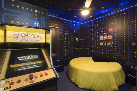 Games to play in the bedroom. The Pac-Man Bedroom at The Great Escape Lakeside