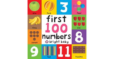 First 100 Board Books First 100 Numbers By Roger Priddy