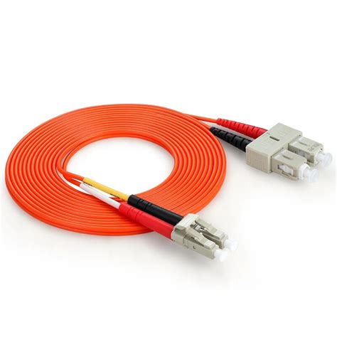 30 Meter Lc Sc Fiber Optic Cable Multimode Duplex Patch Cord Om1 625