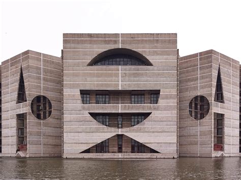 Louis Kahns National Assembly Building In Dhaka The Capital Of