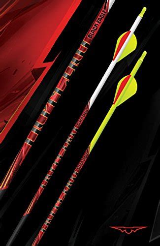 Black Eagle Outlaw Fletched Carbon Hunting Arrows 12 Pack Mirionis
