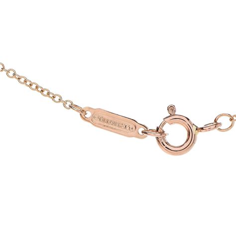 Tiffany 18k Rose Gold Infinity Endless Necklace 321406 Fashionphile